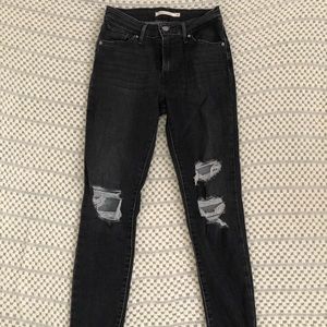 black holy jeans